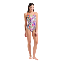 Load image into Gallery viewer, arena-womens-swimsuit-painting-lace-back-multi-bright-coral-011686-140-ontario-swim-hub-7
