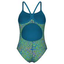 Load image into Gallery viewer, arena-womens-swimsuit-snakeskin-lightdrop-back-blue-cosmo-multi-blue-cosmo-010157-506-ontario-swim-hub-4
