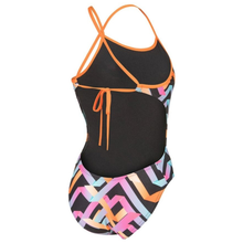 Load image into Gallery viewer, arena-womens-swimsuit-texture-tie-back-multi-black-orange-010730-530-ontario-swim-hub-4
