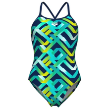 Load image into Gallery viewer, arena-womens-swimsuit-texture-tie-back-multi-navy-navy-010730-750-ontario-swim-hub-1
