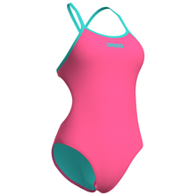 Load image into Gallery viewer, arena-womens-swimsuit-tie-back-solid-shocking-pink-water-010350-970-ontario-swim-hub-3
