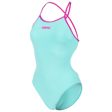 Load image into Gallery viewer, arena-womens-swimsuit-tie-back-solid-water-very-fuchsia-010350-891-ontario-swim-hub-1
