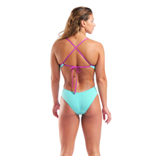 Load image into Gallery viewer, arena-womens-swimsuit-tie-back-solid-water-very-fuchsia-010350-891-ontario-swim-hub-6
