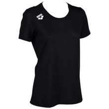 Load image into Gallery viewer,     arena-womens-t-shirt-cf-cool-black-005189-500-ontario-swim-hub-1
