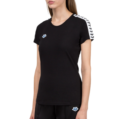 arena-womens-t-shirt-team-black-white-black-001225-501-ontario-swim-hub-1