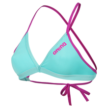 Load image into Gallery viewer, arena-womens-team-swim-top-tie-back-solid-water-very-fuchsia-004768-899-ontario-swim-hub-2
