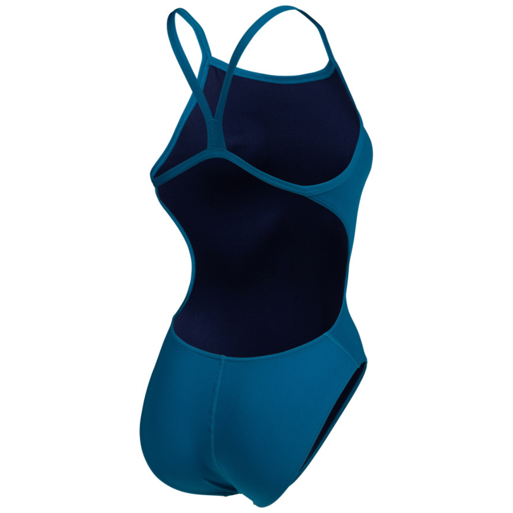 ARENA WOMEN'S TEAM SWIMSUIT CHALLENGE SOLID - BLUE COSMO – OntarioSwimHub