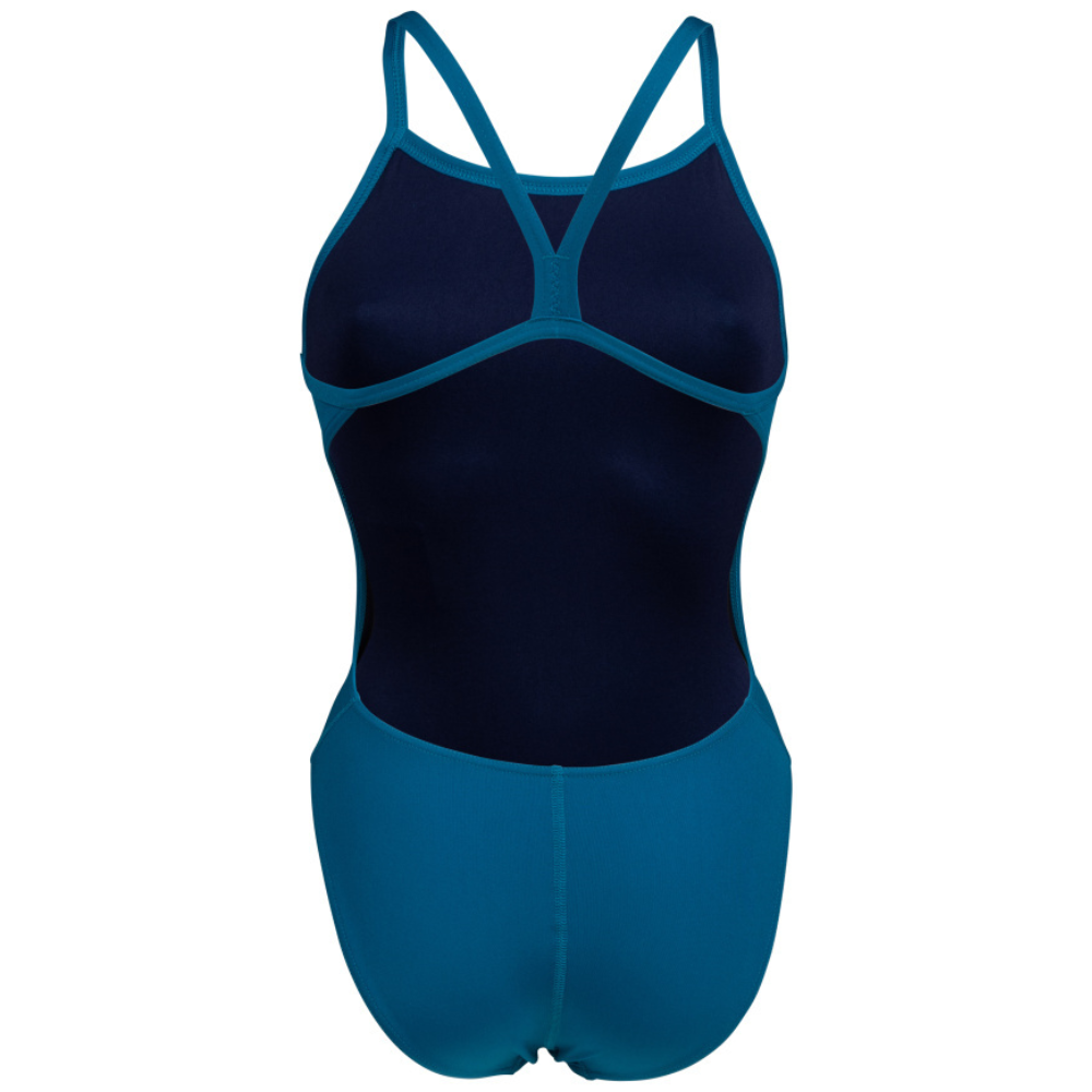ARENA WOMEN'S TEAM SWIMSUIT CHALLENGE SOLID - BLUE COSMO – OntarioSwimHub