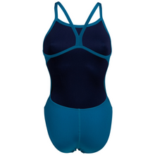 Load image into Gallery viewer,     arena-womens-team-swimsuit-challenge-solid-blue-cosmo-004766-600-ontario-swim-hub-4
