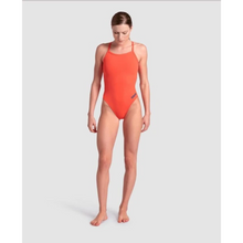 Load image into Gallery viewer, arena-womens-team-swimsuit-challenge-solid-bright-coral-004766-300-ontario-swim-hub-3
