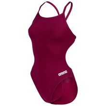 Load image into Gallery viewer, arena-womens-team-swimsuit-challenge-solid-red-fandango-white-004766-410-ontario-swim-hub-1
