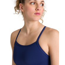 Load image into Gallery viewer, arena-womens-team-swimsuit-lightdrop-back-solid-navy-004767-750-ontario-swim-hub-5
