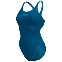 Load image into Gallery viewer, arena-womens-team-swimsuit-swim-tech-solid-blue-cosmo-004763-650-ontario-swim-hub-1
