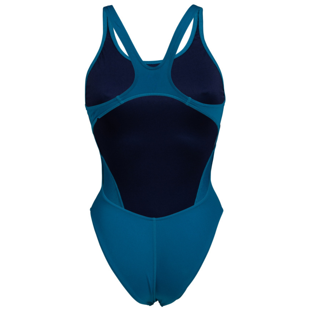 ARENA WOMEN'S TEAM SWIMSUIT SWIM TECH SOLID - BLUE COSMO – OntarioSwimHub