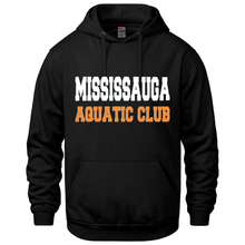Load image into Gallery viewer, canada-sportswear-mssac-vault-adult-pullover-hoodie-sweatshirt-black-orange-logo-l00550-ontario-swim-hub-1
