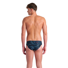 Load image into Gallery viewer, mens-arena-fireflow-swim-briefs-black-multi-008599-550-ontario-swim-hub-6
