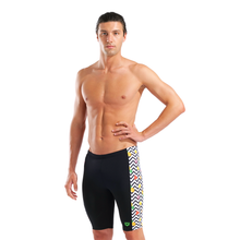 Load image into Gallery viewer, mens-arena-fruits-swim-jammer-black-multi-white-010711-515-ontario-swim-hub-6
