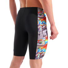 Load image into Gallery viewer, mens-arena-iguanas-swim-jammer-black-multi-010219-501-ontario-swim-hub-5
