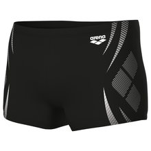 Load image into Gallery viewer, mens-arena-poseidonia-swim-shorts-black-white-009074-501-ontario-swim-hub-1
