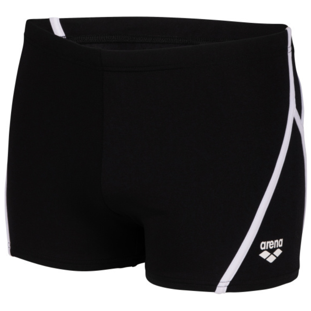 mens-arena-pro-file-swim-shorts-black-white-006674-510-ontario-swim-hub-1
