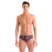 Load image into Gallery viewer, mens-arena-sea-turtles-swim-briefs-black-multi-010222-501-ontario-swim-hub-1
