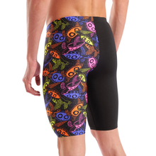 Load image into Gallery viewer, mens-arena-sea-turtles-swim-jammer-black-multi-010223-501-ontario-swim-hub-5
