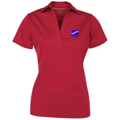 mssac-coal-habour-ladies-sport-shirt-red-embroidered-blue-white-l4007-ontario-swim-hub-1