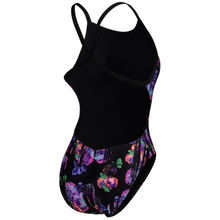 Load image into Gallery viewer,     womens-arena-rose-texture-xcross-back-swimsuit-multi-black-black-006641-505-ontario-swim-hub-3
