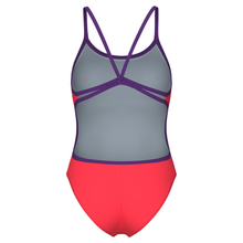 Load image into Gallery viewer, womens-arena-swimsuit-lace-back-solid-bright-coral-plum-004651-990-ontario-swim-hub-4
