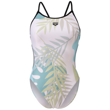 Load image into Gallery viewer, womens-arena-swimsuit-light-floral-lace-back-black-white-multi-007156-550-ontario-swim-hub-3
