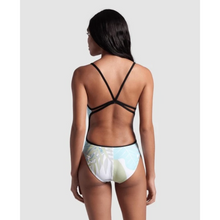 Load image into Gallery viewer, womens-arena-swimsuit-light-floral-lace-back-black-white-multi-007156-550-ontario-swim-hub-6

