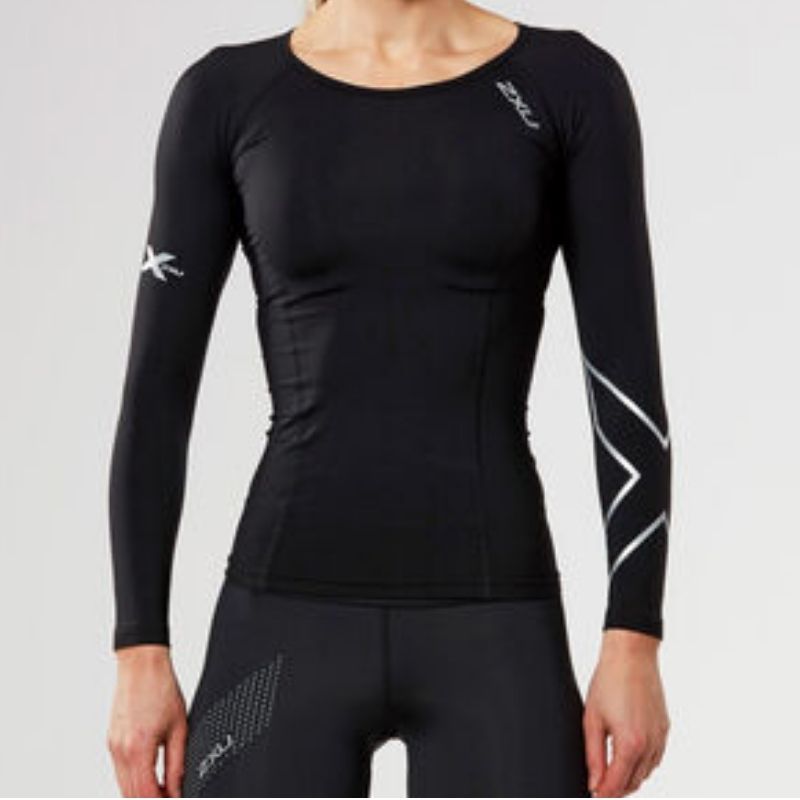 WOMEN'S THERMAL COMPRESSION L/S TOP - OntarioSwimHub