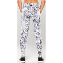 Load image into Gallery viewer, WOMEN&#39;S PLYOMETRIC PRINTED TIGHT - WSP/WHT
