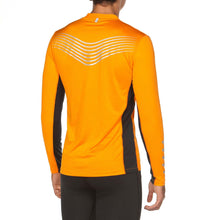 Load image into Gallery viewer, ARENA - M RUN H:Z LONG SLEEVE - TANGERINE:BLACK (001562-345) back
