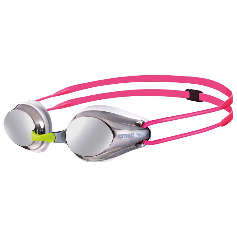 ARENA - TRACKS JR MIRROR GOGGLES - SILVER:WHITE:FUCHSIA (1E560-18)