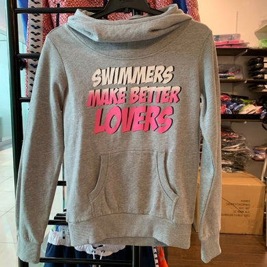 ARENA - W GRAPHICS HOODIE - MEDIUM GREY MELANGE (000245-529) front