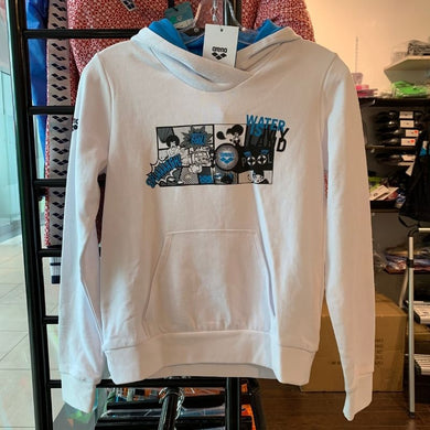 ARENA - W GRAPHICS HOODIE - WHITE (001234-100) front