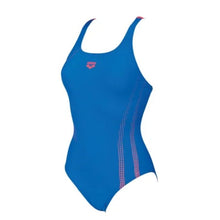 Load image into Gallery viewer, ONLY SIZE 32 - WOMEN&#39;S SHADOW ONE-PIECE SWIMSUIT - ROYAL - OntarioSwimHub
