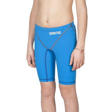Load image into Gallery viewer, arena Race Suit for Boys in Royal Blue - Boys&#39; Powerskin ST 2.0 Jammer model front
