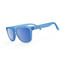 Load image into Gallery viewer, GOODR - FALKOR&#39;S FEVER DREAM - BLUE GOODR RUNNING SUNGLASSES - SIDE
