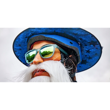 Load image into Gallery viewer, GOODR - SUNBATHING WITH WIZARDS - BLUE GOODR RUNNING SUNGLASSES - FACE
