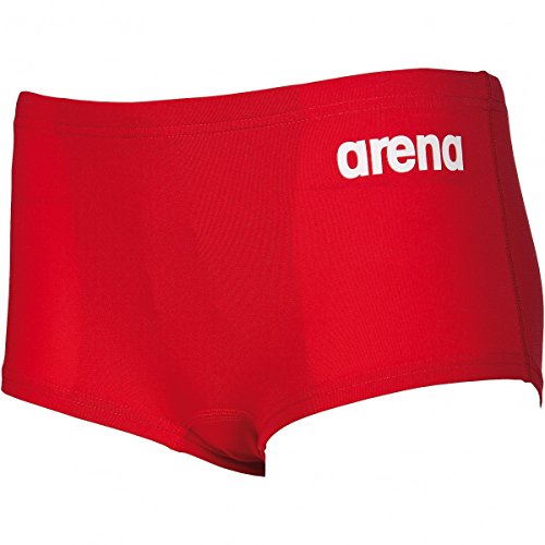 ONLY SIZE 28 - BOYS' SOLID SHORTS - RED - OntarioSwimHub