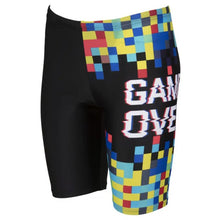 Load image into Gallery viewer, arena-boys-game-over-jammer-black-multi-003516-500-ontario-swim-hub-1
