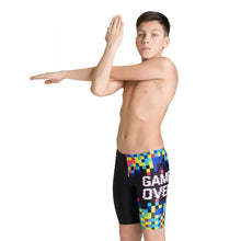 Load image into Gallery viewer, arena-boys-game-over-jammer-black-multi-003516-500-ontario-swim-hub-5
