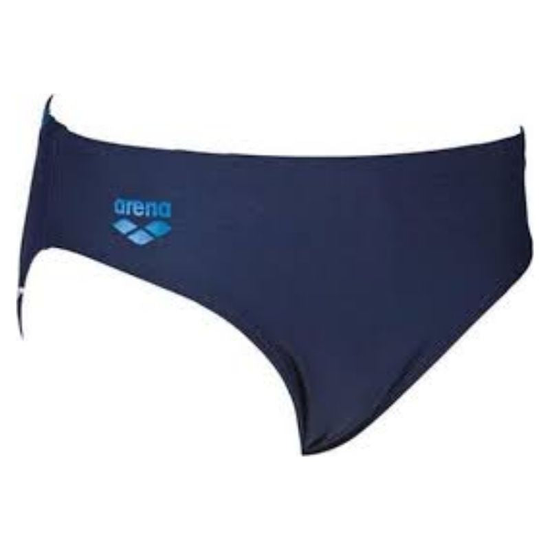 ONLY SIZE 26 - BOYS' GLIMMER BRIEF - NAVY - OntarioSwimHub