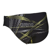 Load image into Gallery viewer, ONLY SIZE 26 - BOYS&#39; GLIMMER BRIEF - BLACK - OntarioSwimHub
