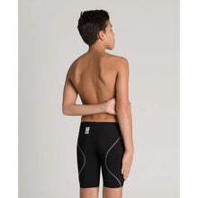 Load image into Gallery viewer, arena Race Suit for Boys in Black - Boys&#39; Powerskin ST 2.0 Jammer model back
