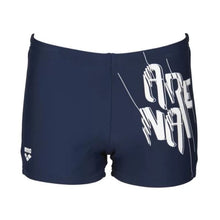 Load image into Gallery viewer, ONLY SIZE 26 - BOYS&#39; RAZZLE DAZZLE SHORTS - NAVY - OntarioSwimHub
