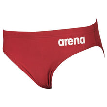 Load image into Gallery viewer,     arena-boys-solid-brief-red-white-2a258-45-ontario-swim-hub-1
