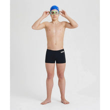 Load image into Gallery viewer, BOYS&#39; SOLID SHORTS - BLACK - OntarioSwimHub
